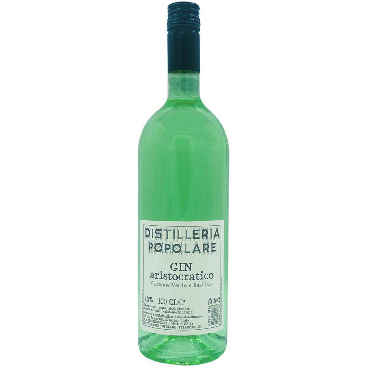 Gin Aristocratico Limone Verde & Basilico